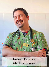 Medic veterinar Gabriel Busuioc